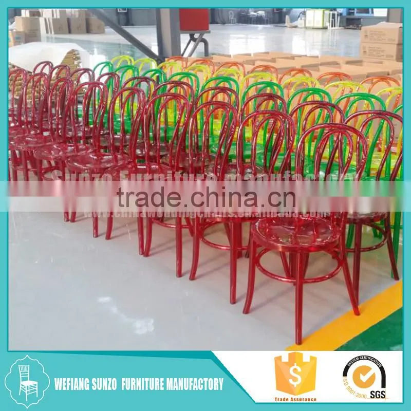china cheap wedding chair resin thonet chair