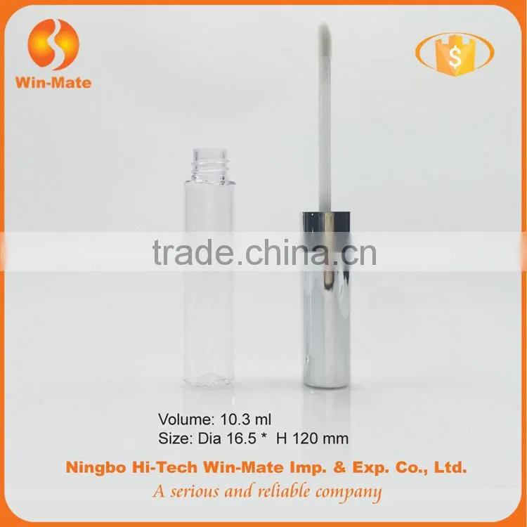 transparent manufacturer 120*16.5mm wholesale empty lip gloss container