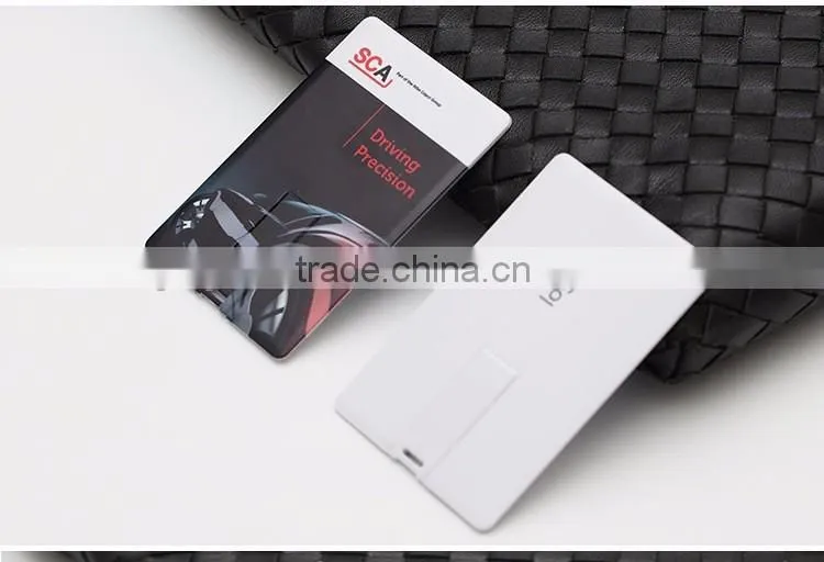 The Thinnest Credit Card Usb Flash Drive 8gb with flip chipset
