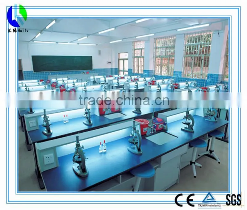 new design used school furniture student physics lab table and chair furniture (HL-MST032)