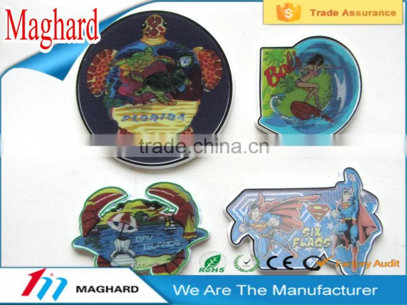 new special 3D effect polyresin fridge magnet promotion