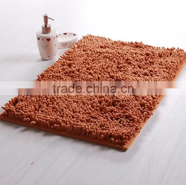 Anti-Slip shaggy Chenille floor mat