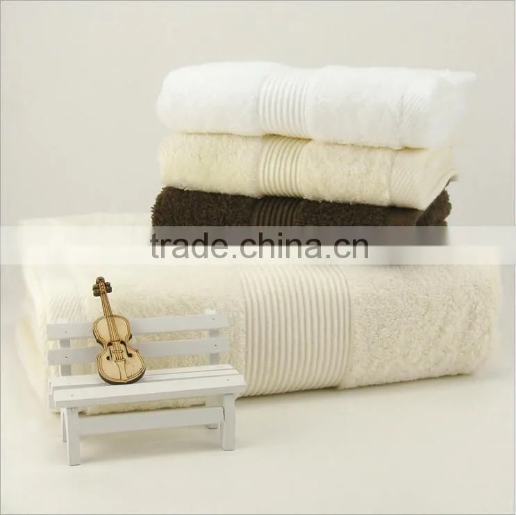 100% Cotton Blue Yarn Dyed Quick-Dry Untwisted Yarn Jacquard hand face bath towel set