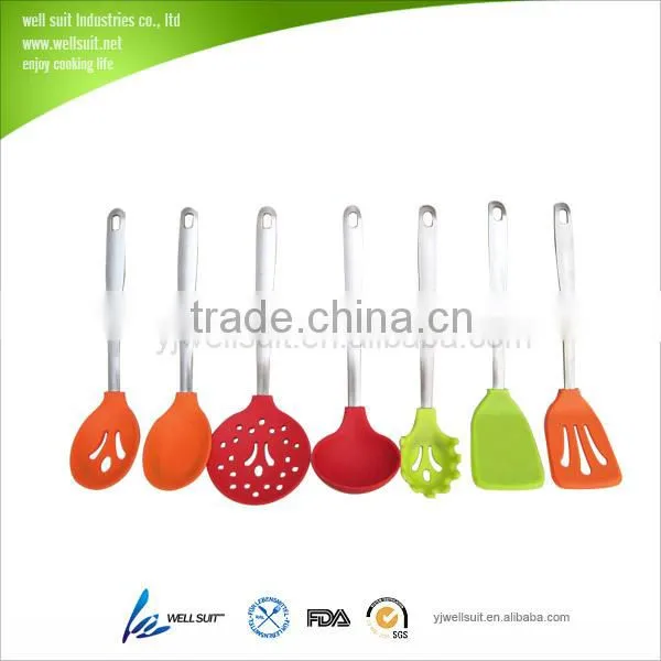 hot selling colorful kitchen utensil set for kids