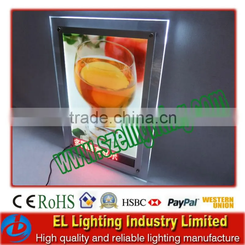 hot selling snap frame smart led light box