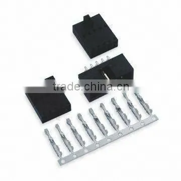first-class crimp connector terminal with 0.10-Inch(2.54mm) Pitch, Single/D terminals and connectors manufacturer