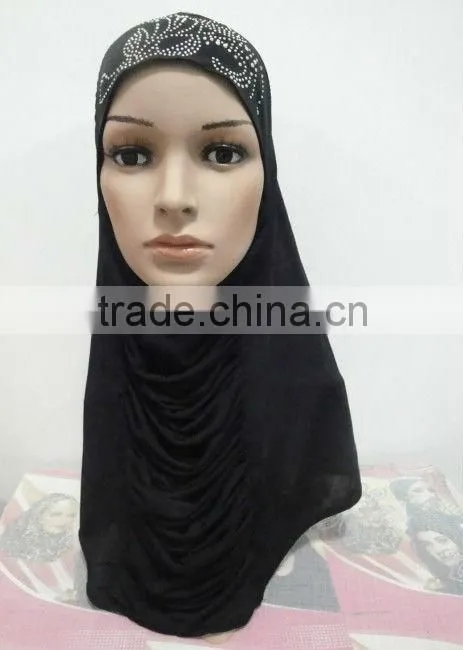 H137 latest muslim hijab,one piece hijab