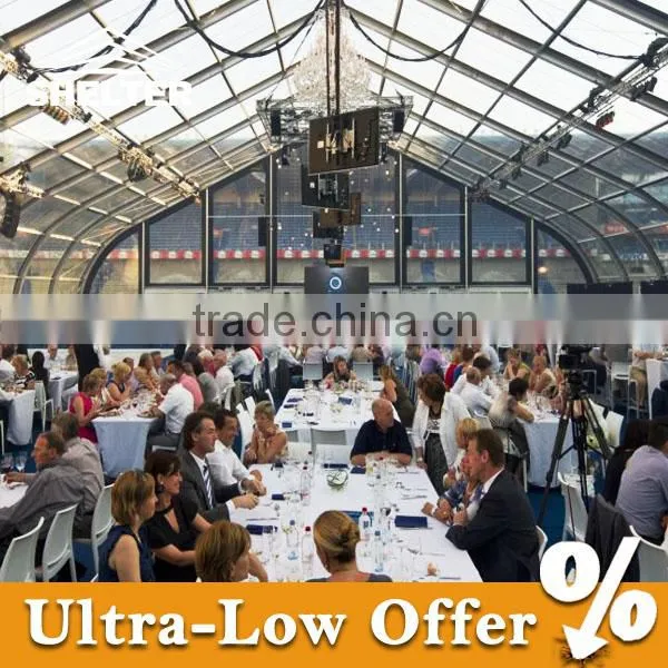 VIP Double-layer Tent with ABS wall and glasswall