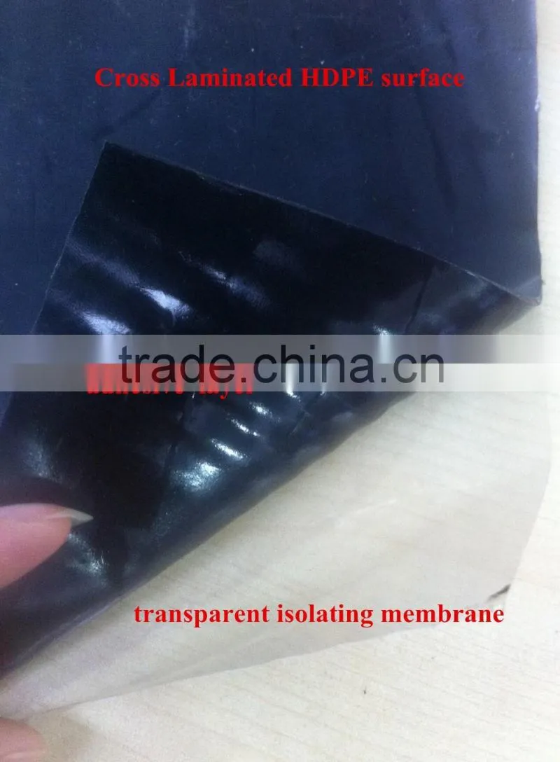 self-adhesive modified bitumen waterproof membrane