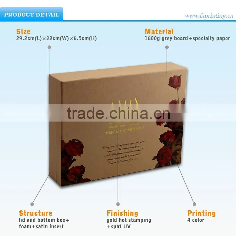 China Wholesale Custom High Quality Pretty Cardboard Box with Lids