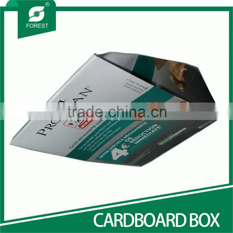 CARDBOARD FOLDING PAPER BOX FOR GOODY PETS FOOD