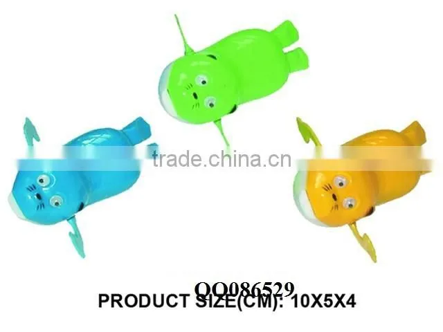 Pully wonderfull wind up animail toys cute plastic wind up toy animail kids animail toys