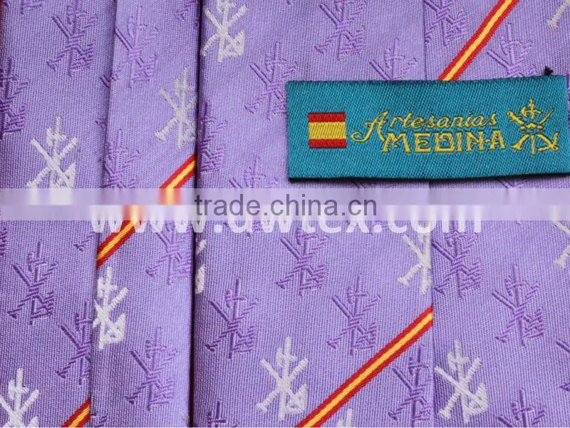 Popular fashion men's 100% silk ties