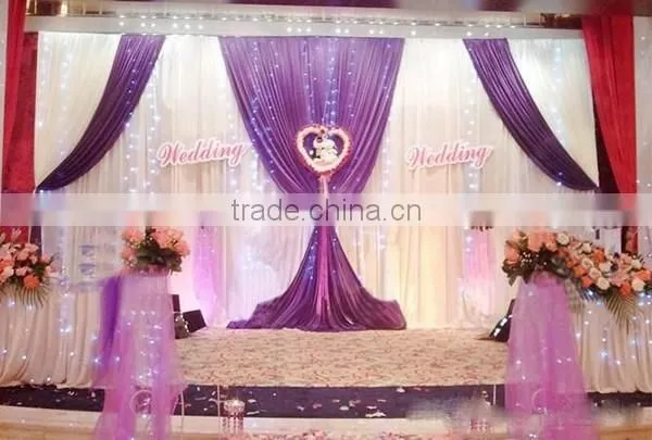 Cheap satin fabric fancy wedding decorative fabrics wedding satin table cloth