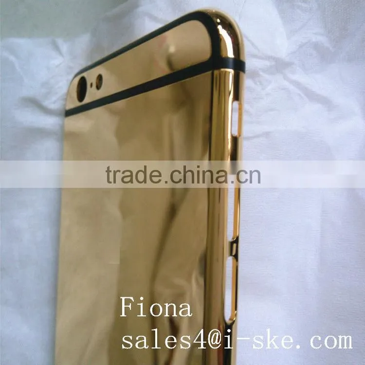 best selling for iphone for iphone 6 plus rose gold housing with crystal