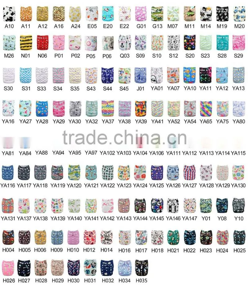 Eco-friendly Alva Reusable and Washable Baby Cloth Diaper Manufacturers