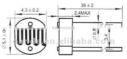 Wholesale 5mm 5-10k ldr photoresistor in shenzhen oande