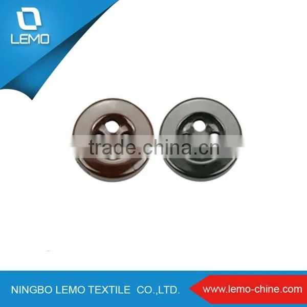 plastic laser resin horn and bone buttons