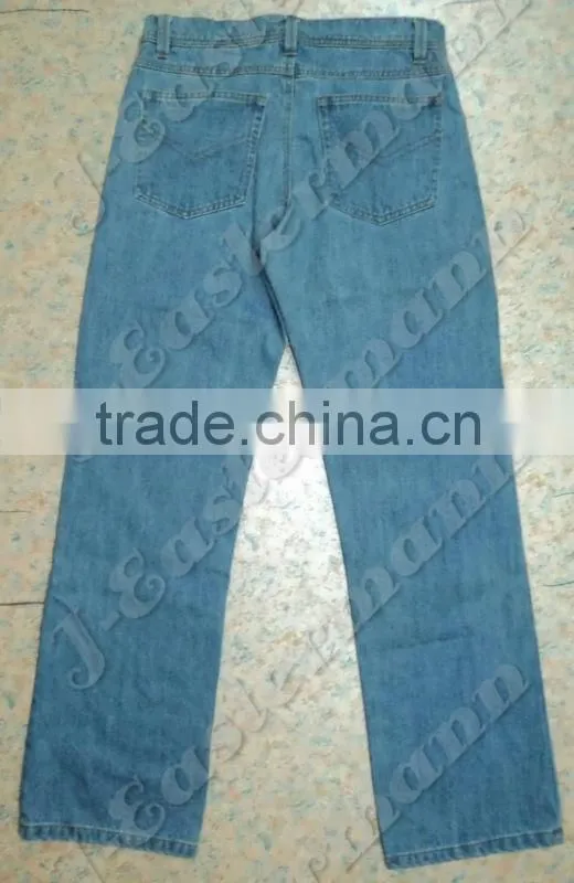 Blue Denim Jeans For Motorcycle with Kevlar