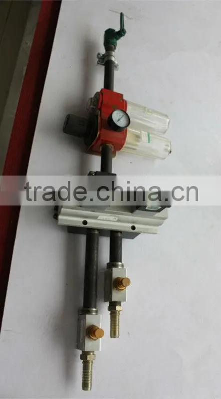 pneumatic system for snap shear machine
