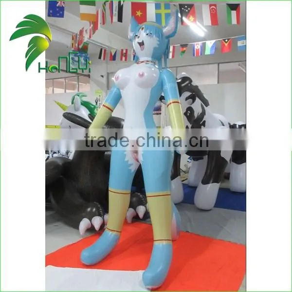 Hongyi Hot Sale Inflatable Anime Sexy Girl , Inflatable Sexy Cartoon Toys For Man