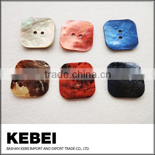 Colorful Shell snap button for handmade works