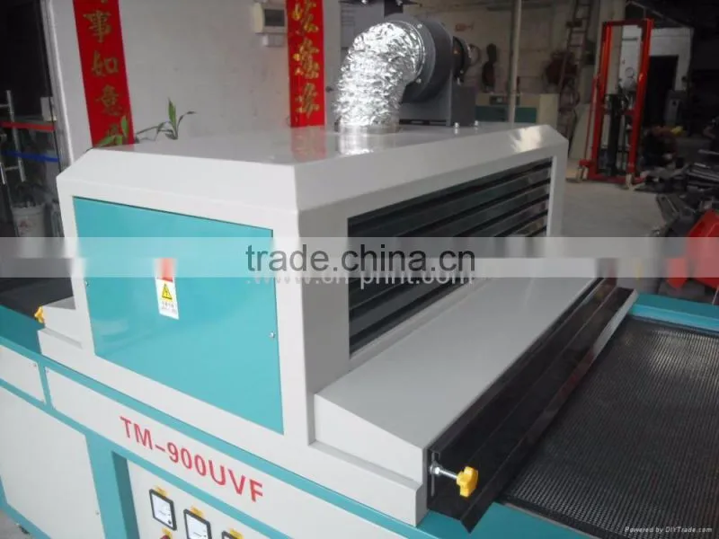 Alibaba express China plane UV drying machine/UV curing for PAPER OFFEST/UV coating/UV polishing/UV glue LC-TM-800UVF