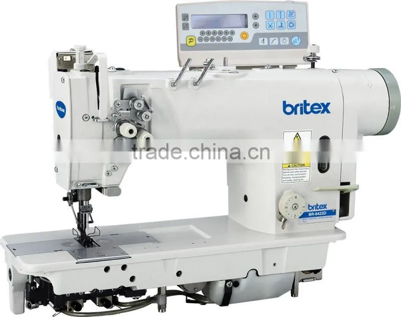 BR-8422D Electronic High-speed Double Needle Lockstitch Sewing Machine With Direct Drive ( brother type)