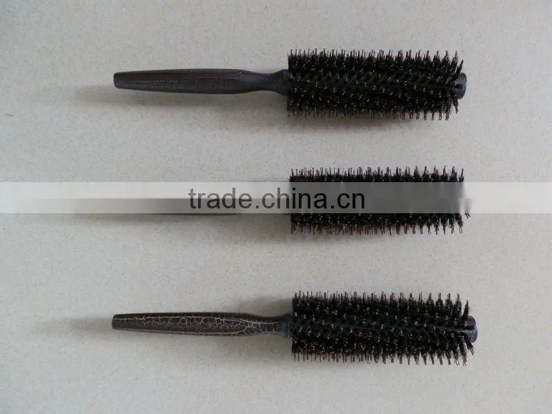 Wooden hair brush