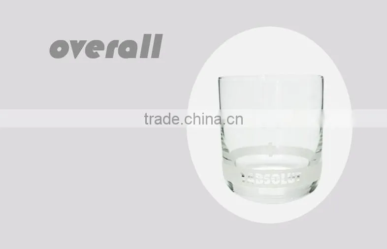 wholesale custom Glassware glass cup Machine made