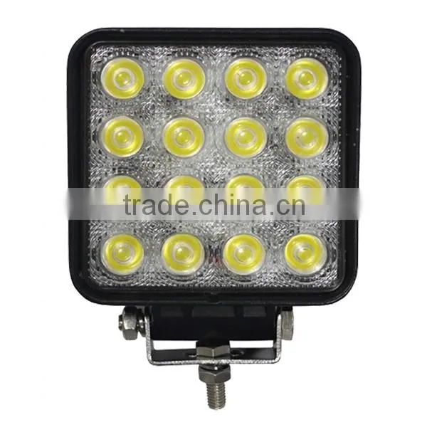 LED Auto car head lamp 10-30V 48W Flood beam car led mechanics Black led work lamp