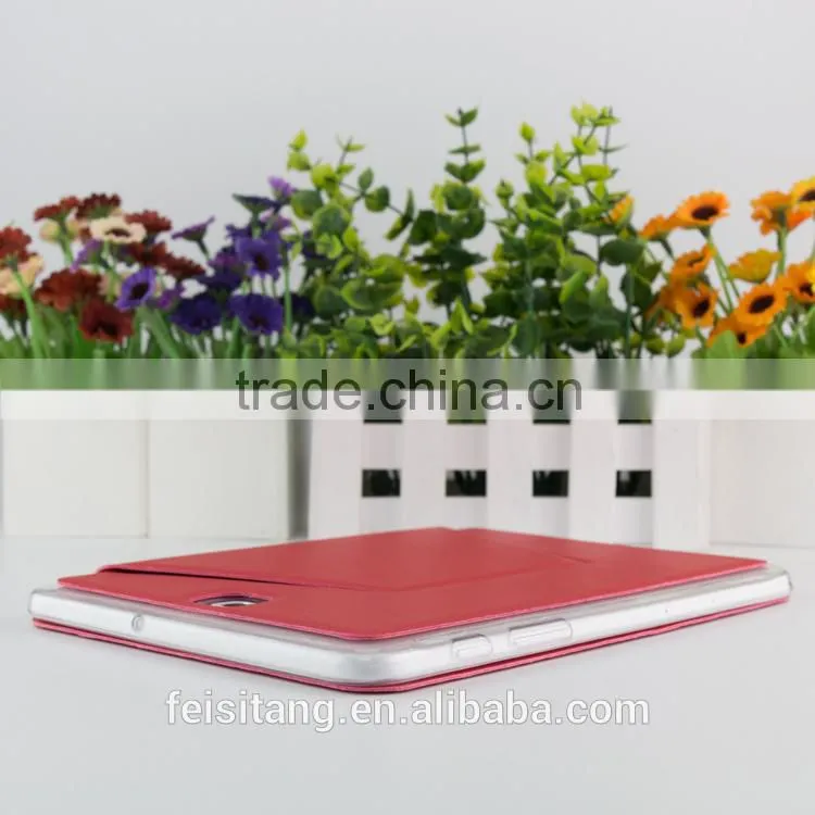 Flip pu leather holster tpu soft shell 8.0 -inch holster For android galaxy TAB s2 tablet