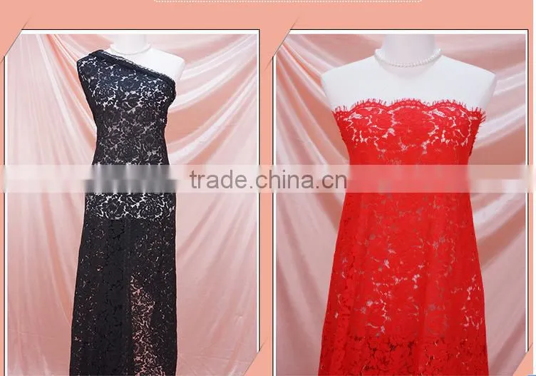 China whosale Spring and Summer hot sale lace dress fabric