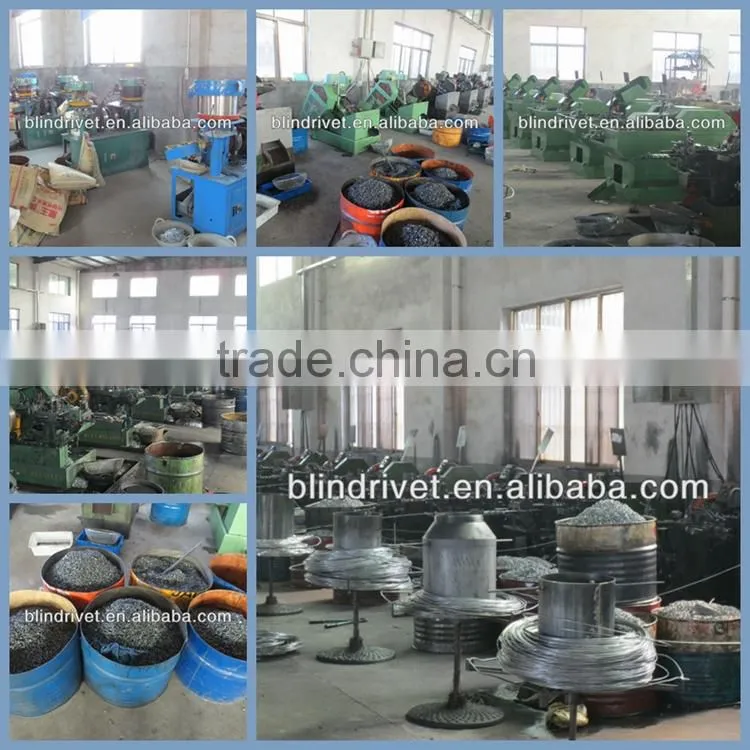 High quality hot sell 3.2x8MM steel blind rivets
