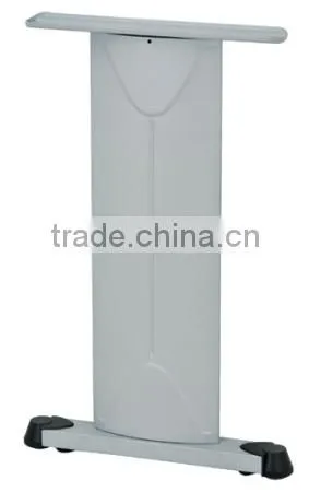 Steel table legs with threading hole for metal office desk