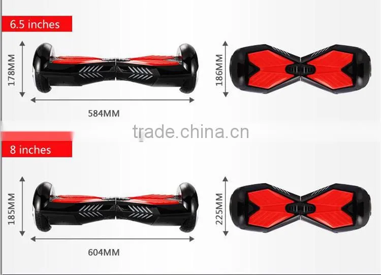 dropshipping lowest price remote control 2 wheels self balancing hoverboard scooter