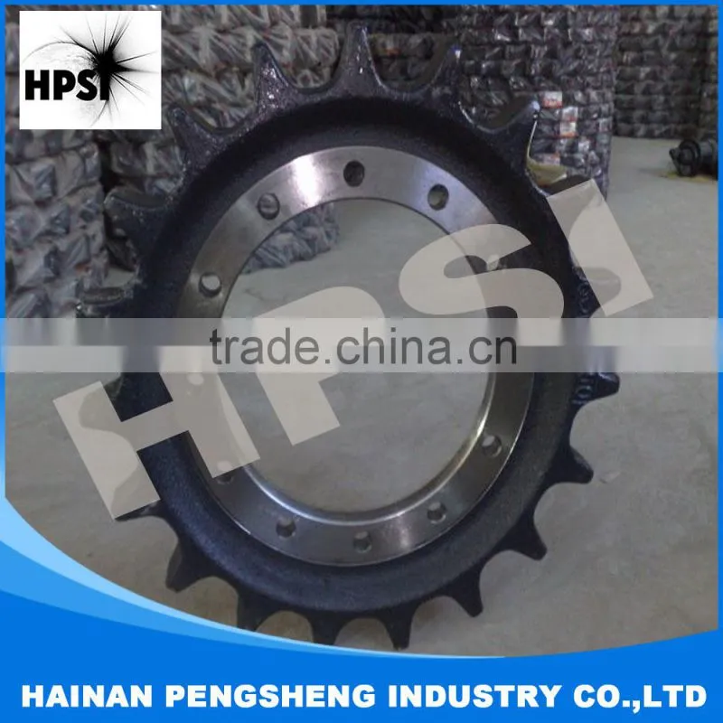 PC200 MADE IN CHINA excavator spare partsexcavator bucket KOMATSUundercarriage excavator PC200 sprocket with reasonable price a