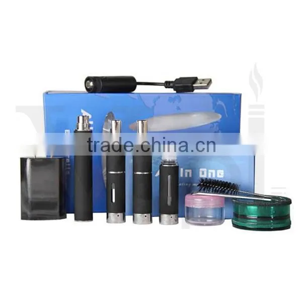 dry herbal 3 in 1 dry herb 510 ego wax glass globe vapor atomizer