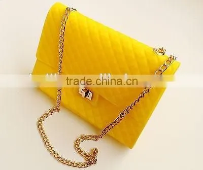 2016 New hot design silicone rubber Beach shopping Bag with zipper