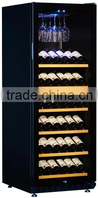Fan cooling wine cabinet 140bottles USF-128S Single zone