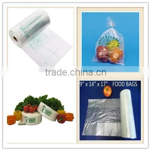 wholesale fpb-52 12" Length x 20" Width x 0.79 mil Thick BioPlastic Large Produce Bag