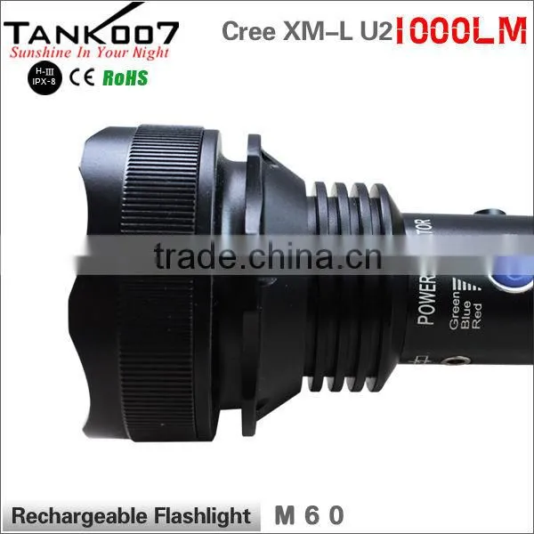 high power led torch 1000Lumen 5Modes M60