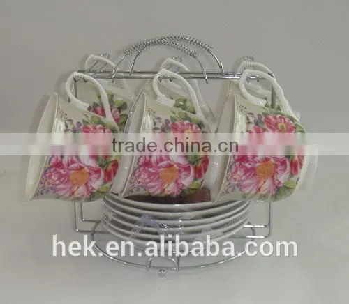 factory price bone china cup and saucer coffee set
