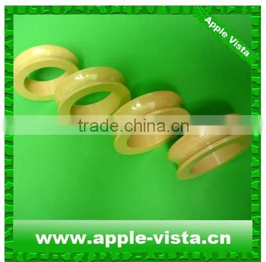 Zirconia guide pulleys/ceramic U grooved wire drawing pulley