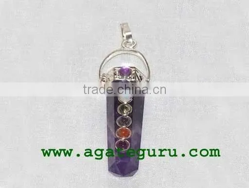 7 Chakra twisted healing wands