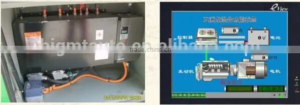 Electric Diesel Hybrid Bus and Testing Line Equipment for Sale