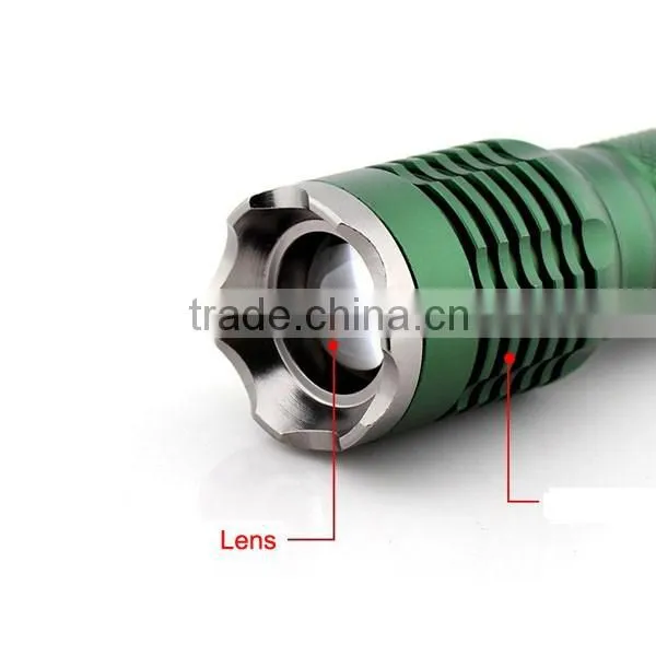 1147 5w 220lumen R2 led bulb Telescopic High Power Mini led handbag torch light