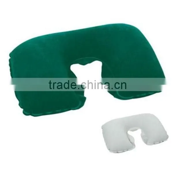 U-shap inflatable bed rest pillow