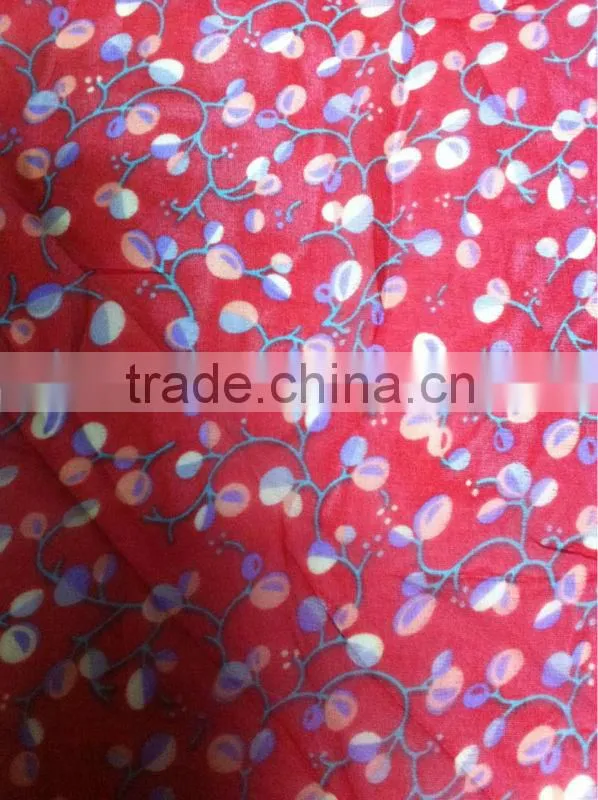 US$ 1/M up Chiffon Print Fabric Textile Stock Stocklot015