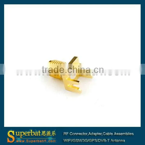 SMA End Launch Jack PCB Mount tab terminal n male sma male pigtail